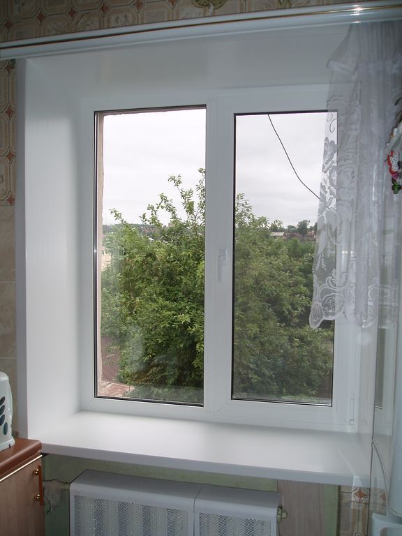 Окно в панельный дом 1300х1400 (130 на 140 см)
